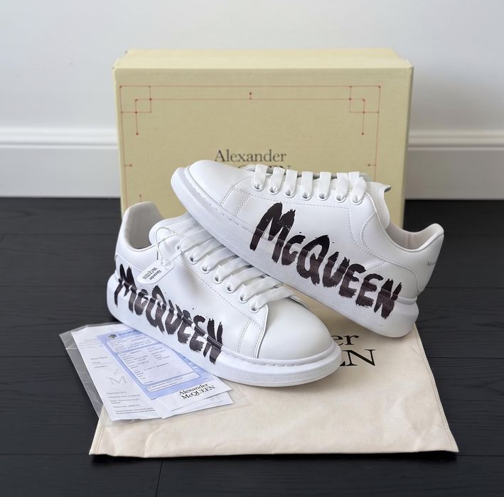 Adidasi Alexander Mcqueen Alb - Full Box