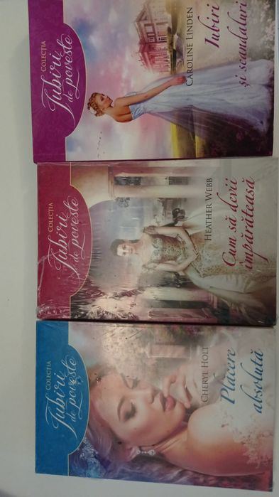 Vând urgent cărți romantice 5  lei bucata