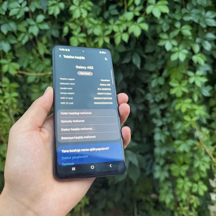 Samsung galaxy A52