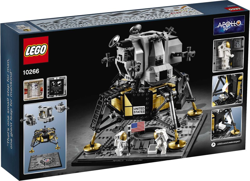 LEGO Creator Expert 10266 - Modulul Lunar Apollo 11 NASA -NOU sigilat