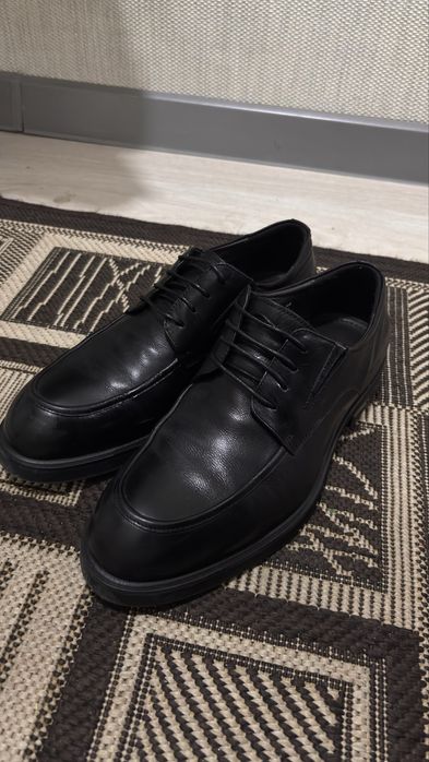 Туфли Дерби черные мужские