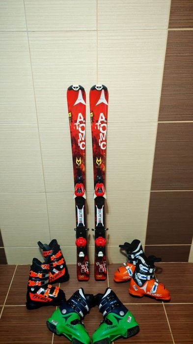 Schiuri atomic 130 cm -clapari ski