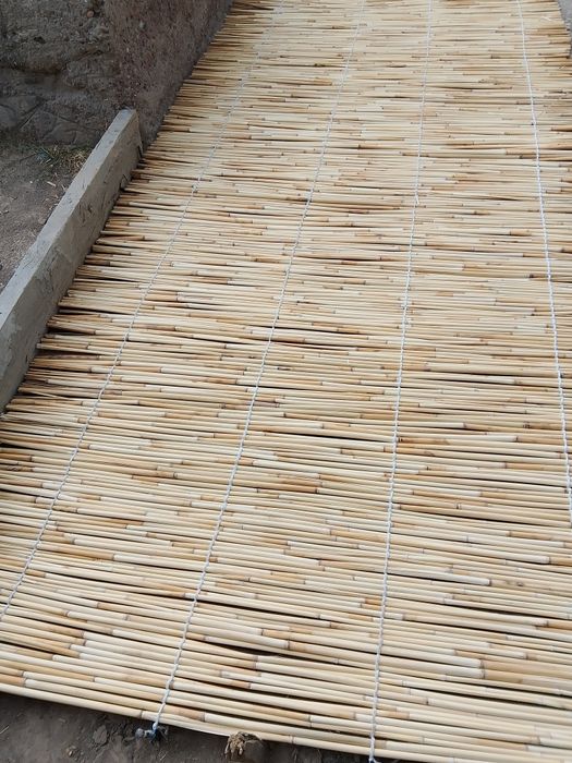 Қамыс, ши, маты бар