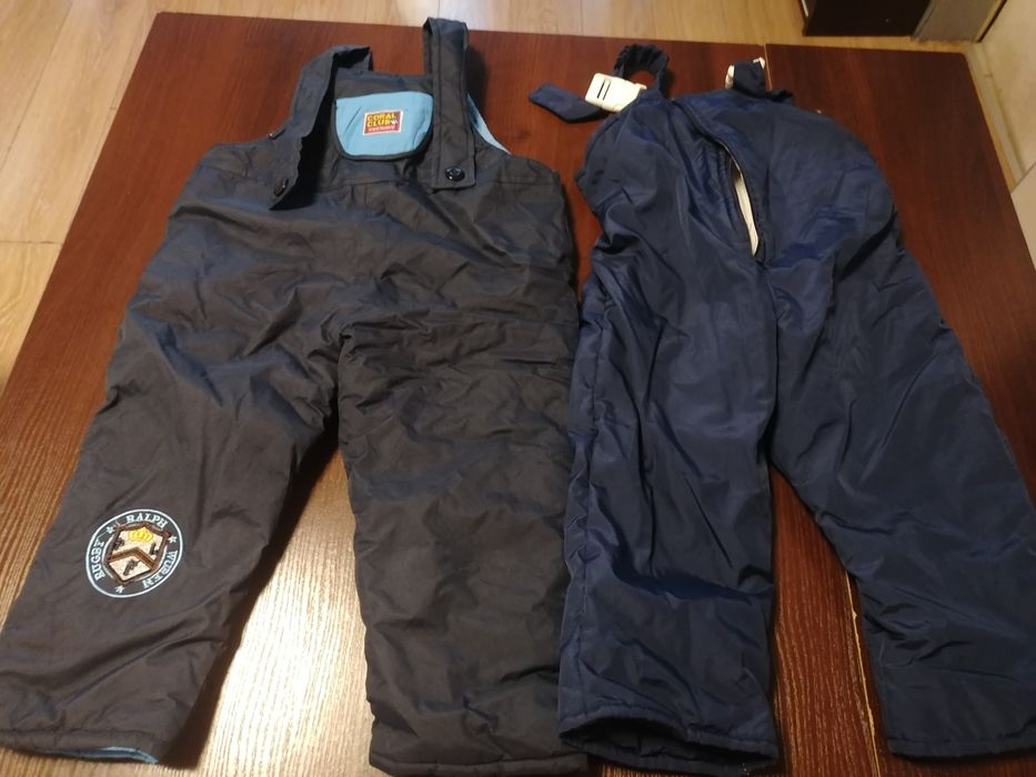 Лот зимни дрехи-космонавти, гащеризони, якета 80-86