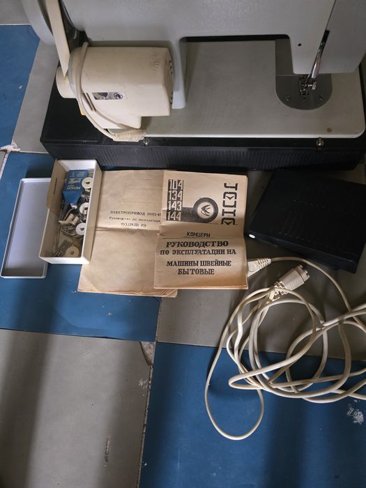 НОВАЯ Многфункциональная швейная машина Чайка 134А с ножным электропри