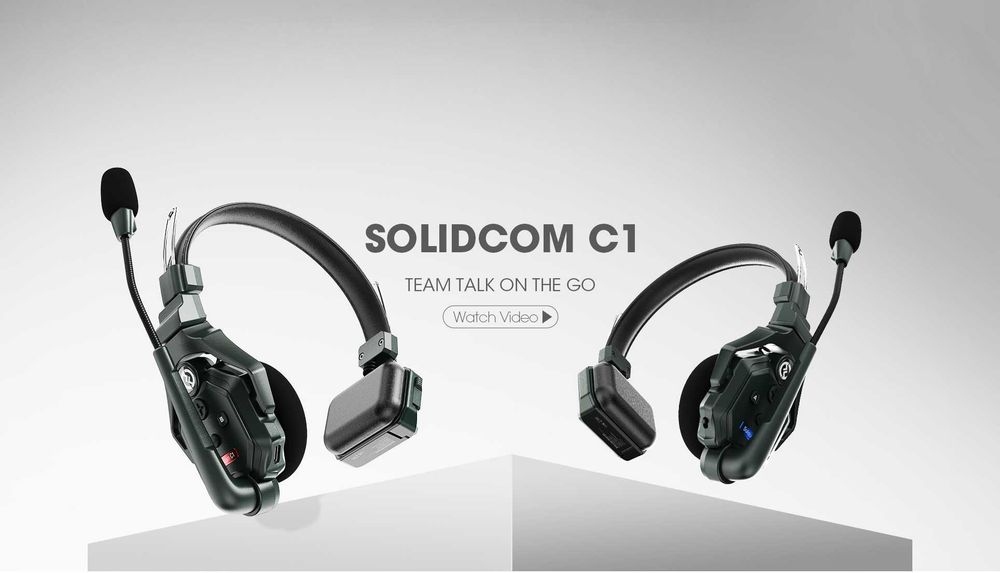 Интерком наушники HOLLYLAND SOLIDCOM C1 - 2S / 4S / 6S / 8S