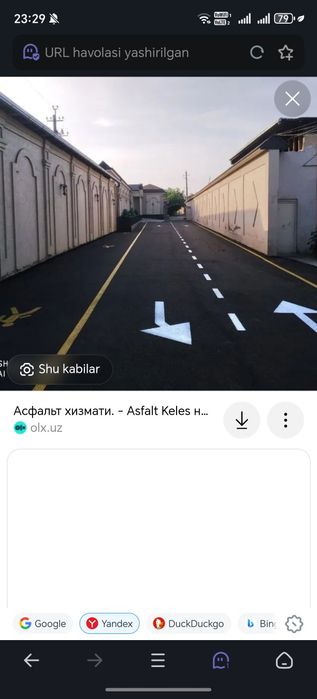 Asfalt ishlarini qilamiz