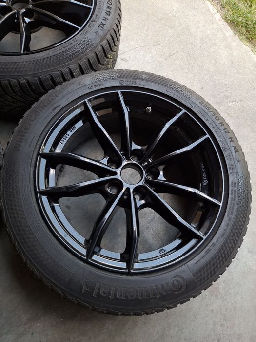 Set de jante r17 cu anvelope 225 50 r17 Continental