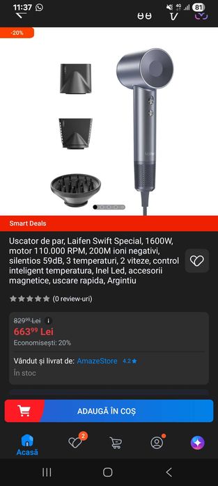 Feon de par cu putere mare