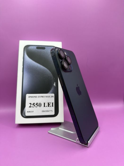 Iphone 15 pro max 256Gb •Matei Amanet Margeanului•86862