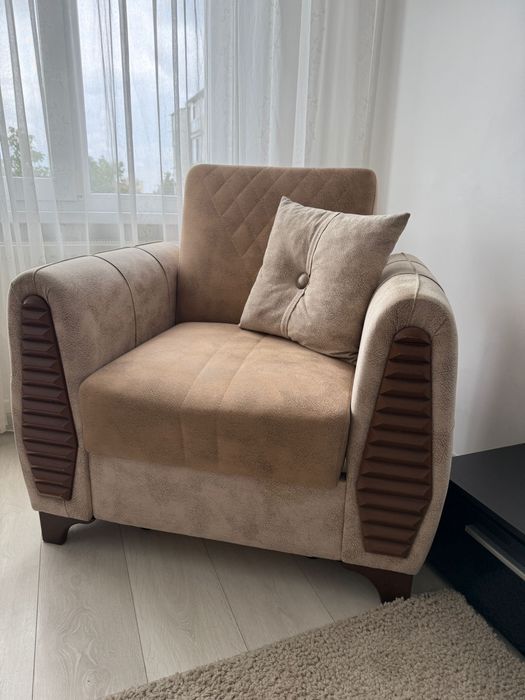 Canapea extensibila + Fotolii