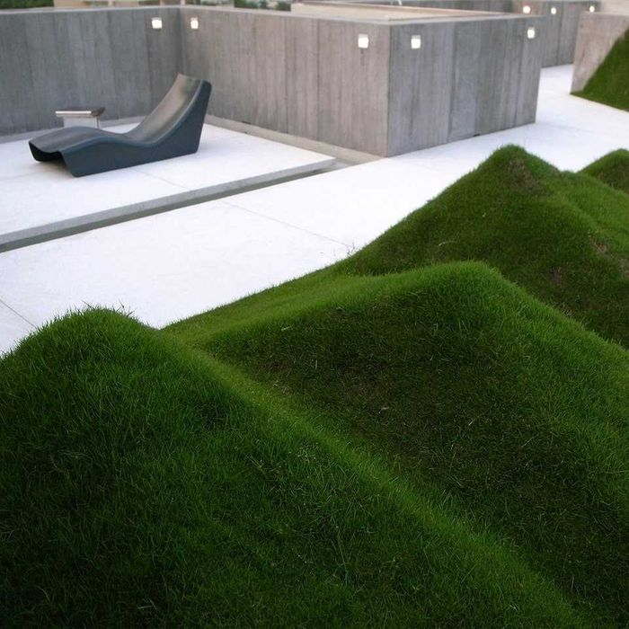 Ландшафтный газон Tropikana. Установка