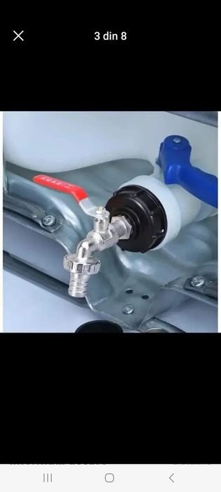 Reductie,robinet ibc,cuplă Bazin 1000Litri