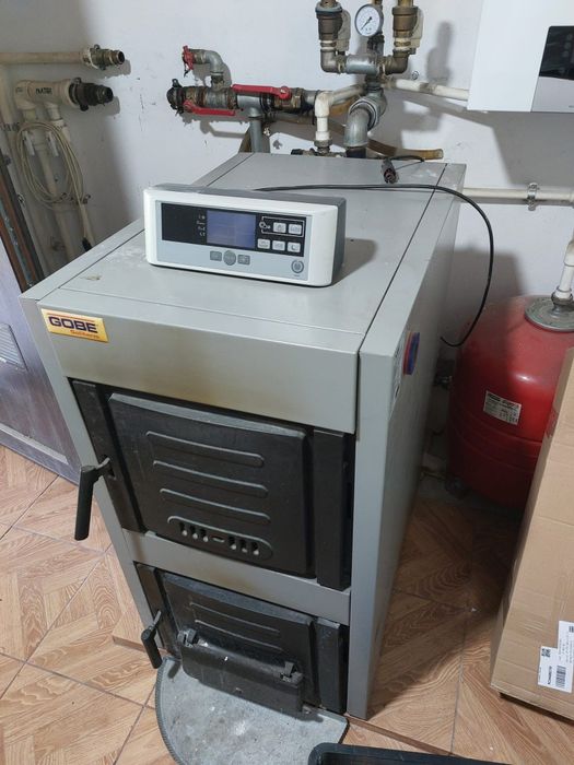 Cazan fontă GOBE, 7 elemenți,  49 kw + accesorii