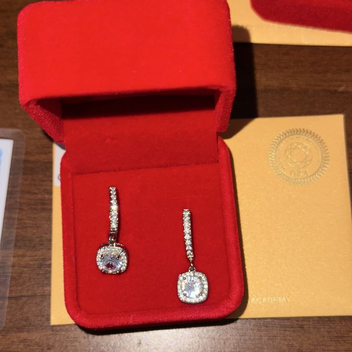Серебренное кольцо серьги