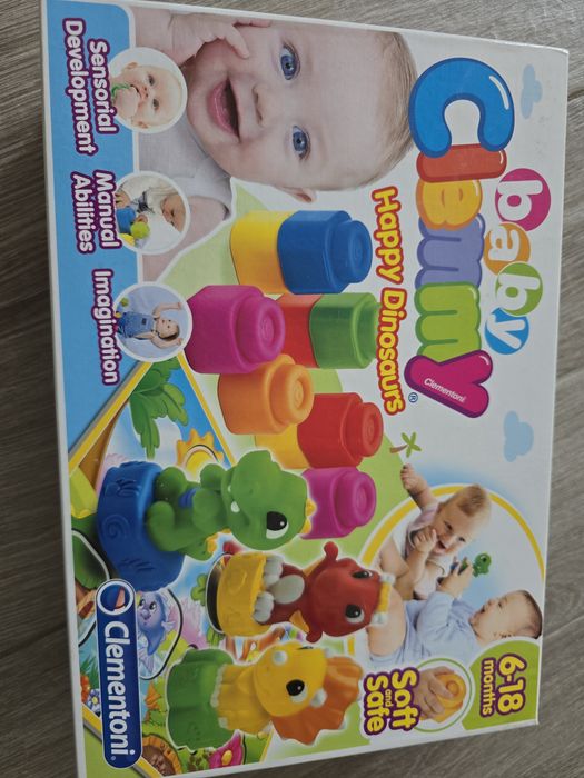 Masa baby clemmy cu cuburi moi