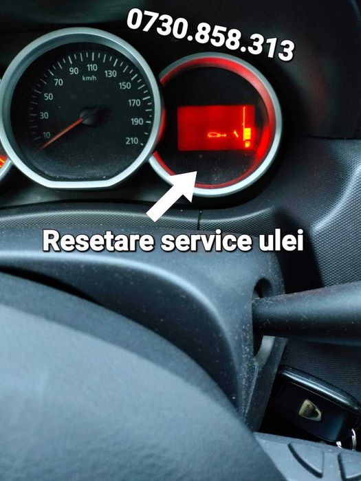 Dacia interval  Logan Sandero resetare interval ulei Renault Tarfic