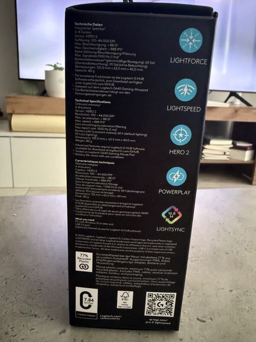 Logitech pro 2 lightspeed