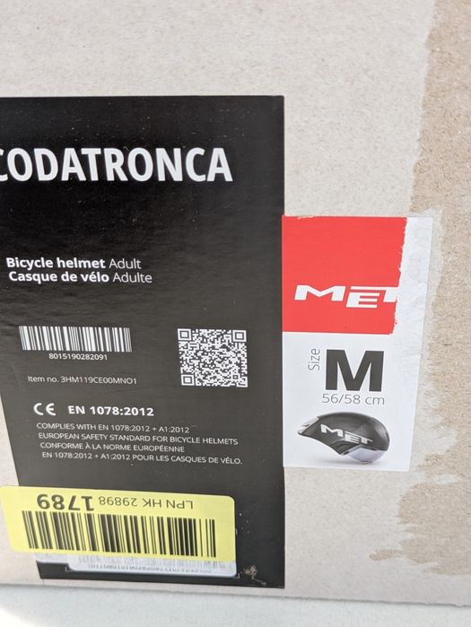 Casca bicicleta MET Codatronca NOUA