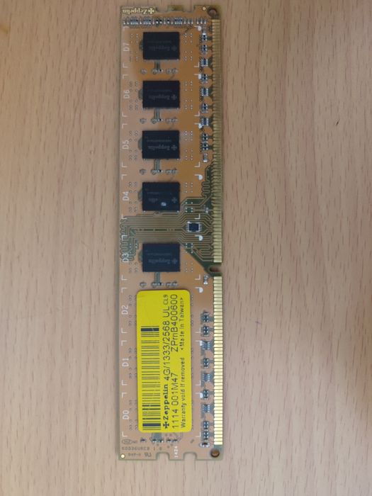 Оперативная память Zeppelin DDR3 4GB
