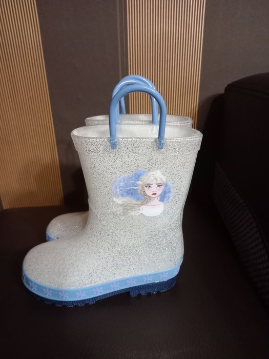 Детски гумени ботуши Character Light Up Wellingtons Disney Frozen