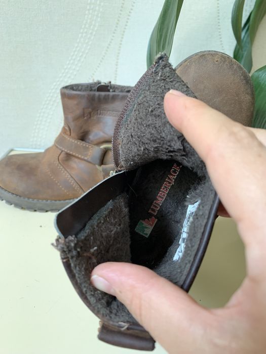 Ботинки кожаные Lumberjack 25р 18см