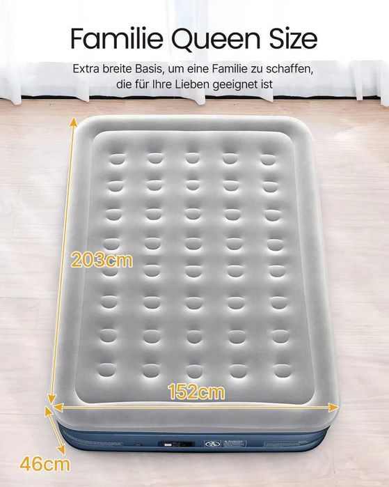 Saltea gonflabila 203x152x46cm