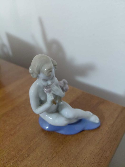 Set 3 bibelouri porțelan german, marcaj „N sub coroană”, cca 1900–1950