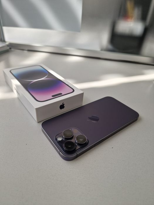 Iphone 14 Pro Max 128GB Purple. Zo'r holatda.  Kafolat beriladi!