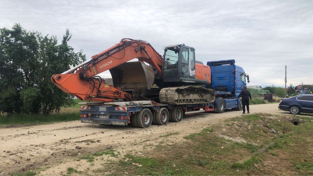 Transport utileje agricole /industriale trailer platforma agabaritice