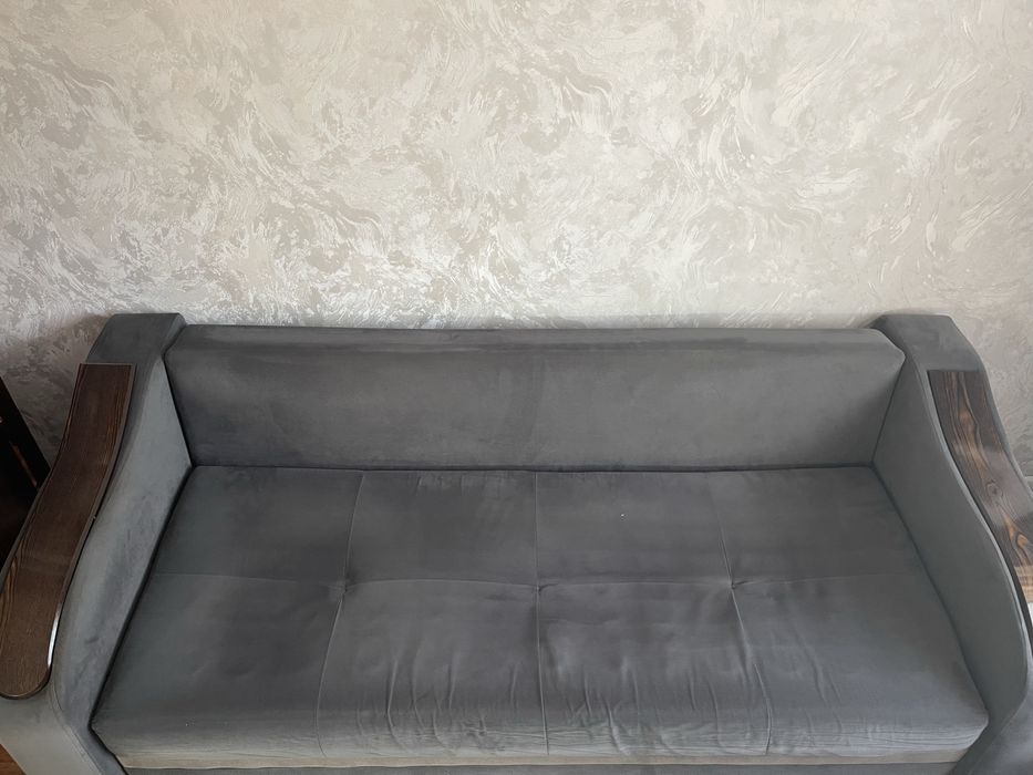 Диван г образный часть бар и шкаф