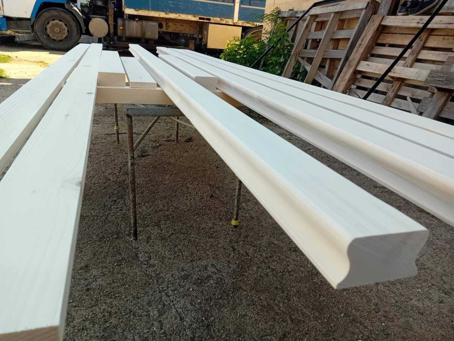 Струговани Балюстри . Парапет. Стълбища . Ръкохватки. Начални колонки.