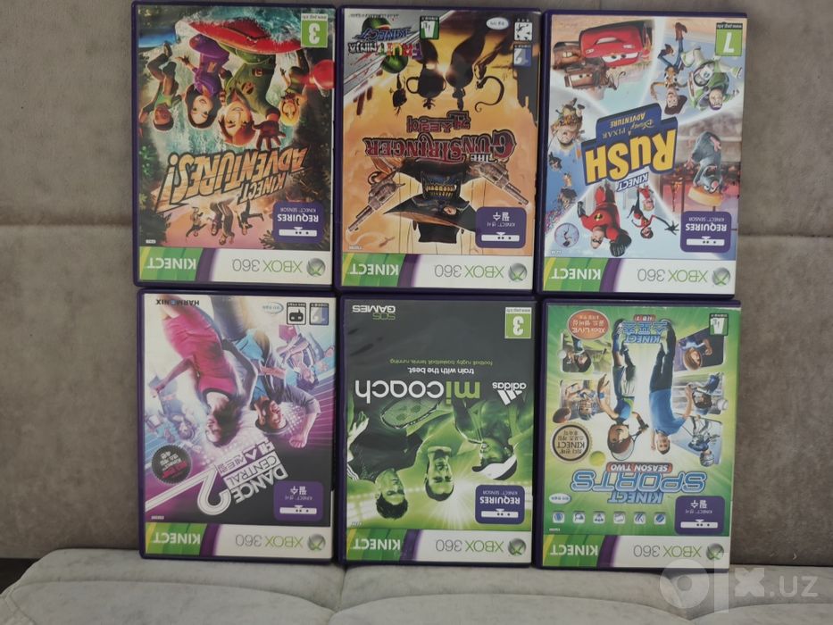 Оригинальние Игровые диски для xbox 360 с лицензией в идеальном