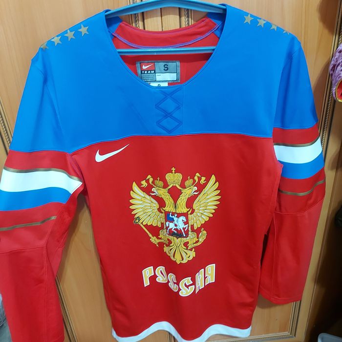 хоккейное джерси сборной России 2014