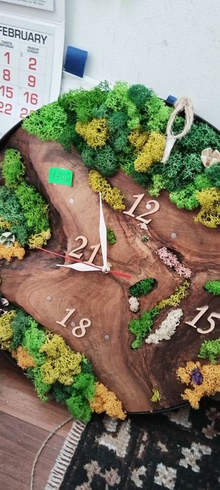 Декорации от жив скандинавски мъх