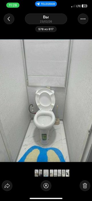 Продаётся 1 ком квартира