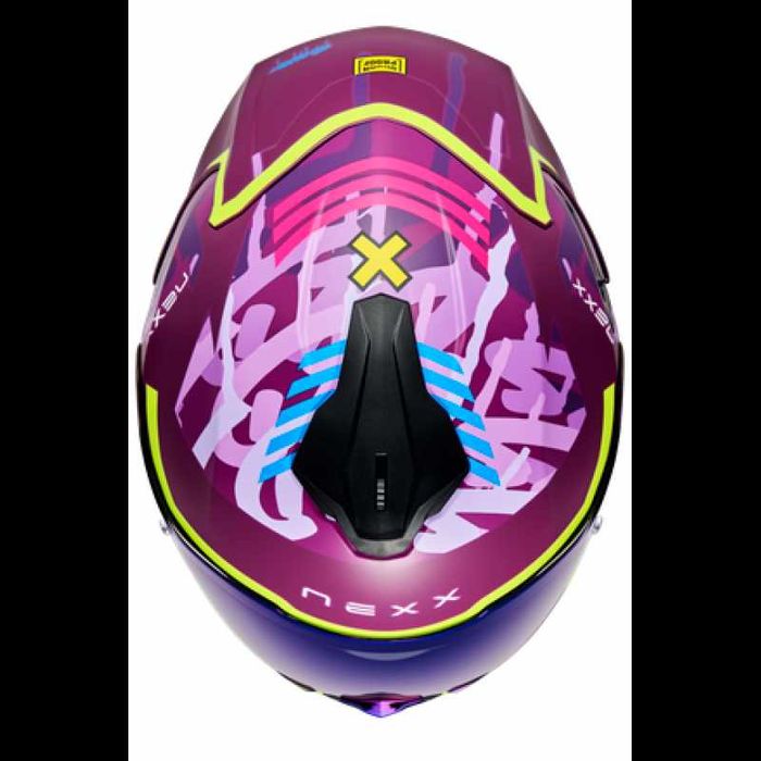 Каска NEXX Y100R Urbangram AUBERGINE MATT Размери: XS,L