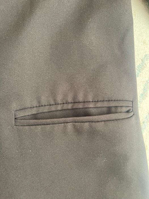 Черный пиджак размер 44/46