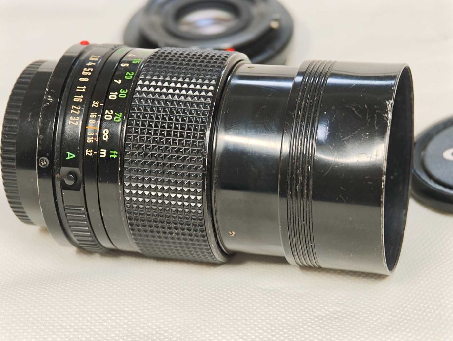 Obiectiv Canon FD 135mm f/2.8 "U.S. NAVY" (USS Midway) #133742 *RARITATE*