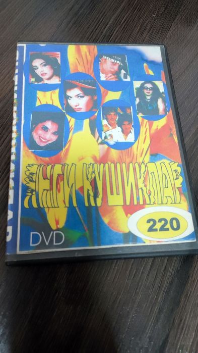 Диск dvd клипы музыка.