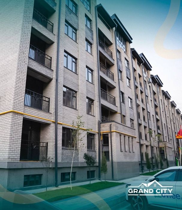 Продаётся 2ком ЖК Grand City 50м2 Коробка ор-р: Узбум, Фергана Йули
