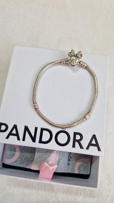 Brățară originală Pandora Disney Minnie, argint 925