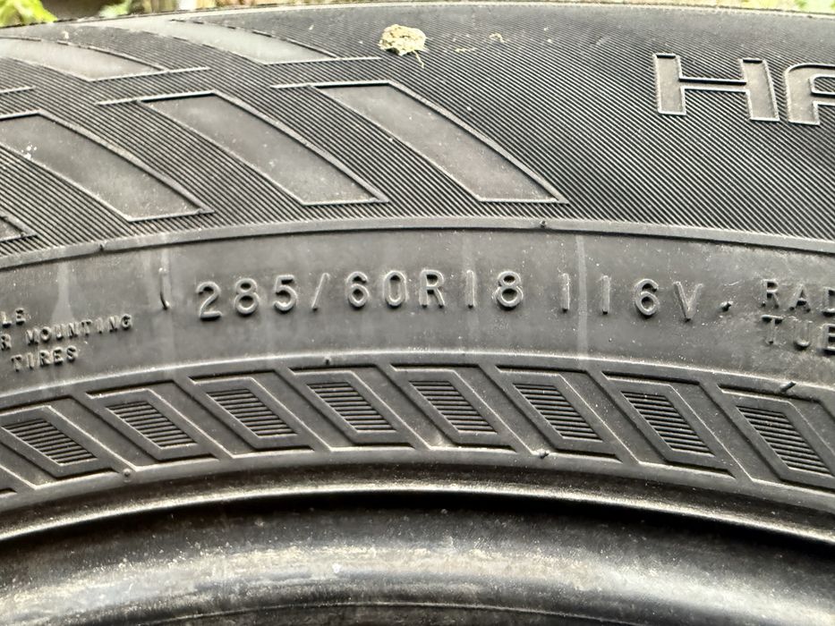285 60 R18 Пара 2шт. Лето