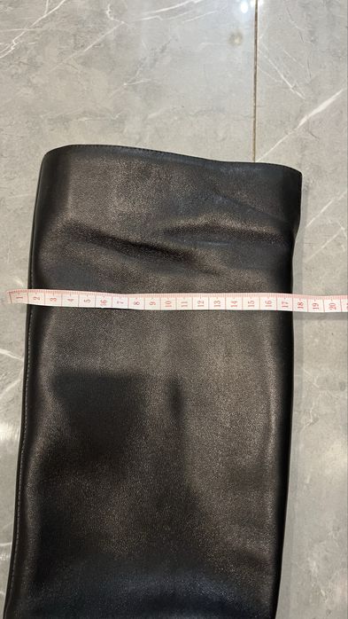 Зимние кожанные сапоги