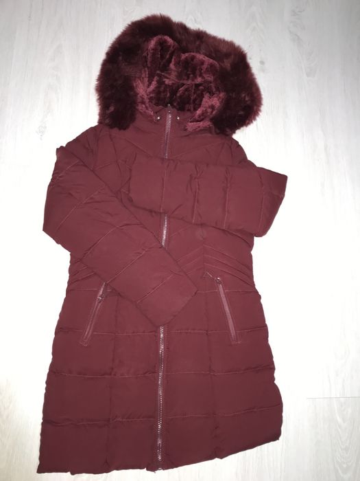 Geaca iarna glugă si blăniță detașabile