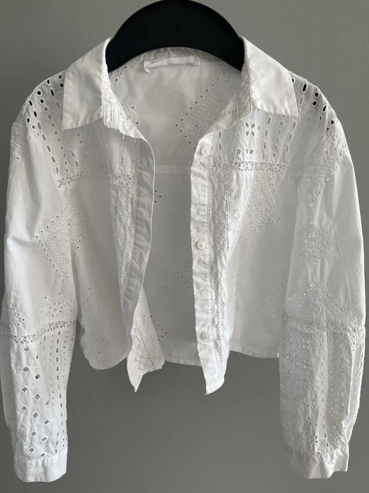 Укороченая рубашка Zara