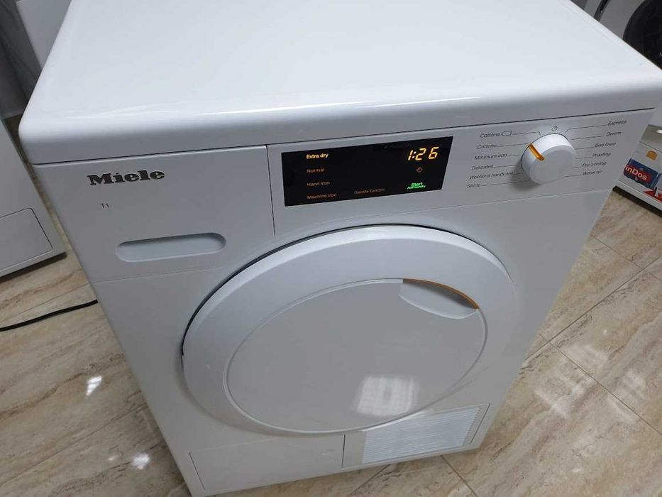 UK Miele T1 Сушилня с Термопомпа Миеле 12м Гаранция