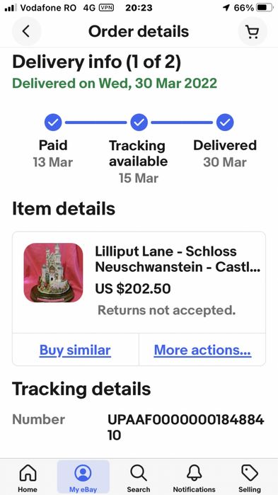 Castel Lilliput Lane miniatura diorama ornamentala