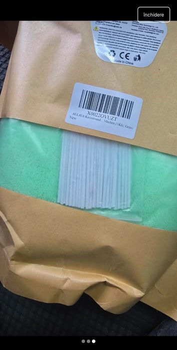 Set 5 bucati ceara parafina pentru lumanari