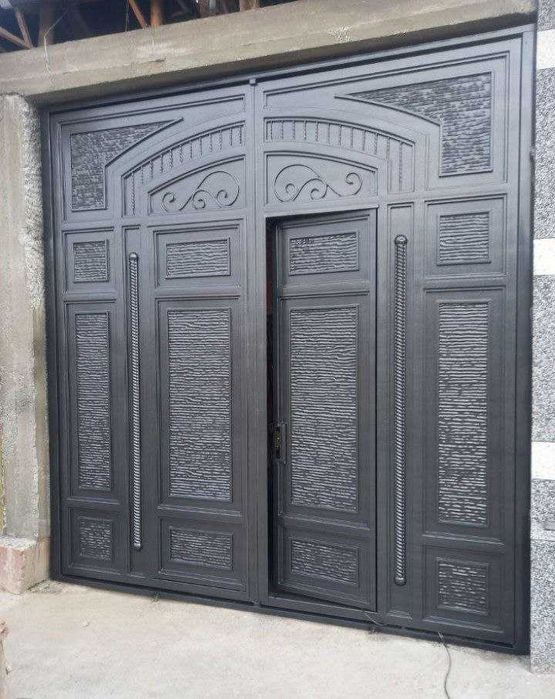Металлические Железные Ворота, Temir darvoza двери для подьезда